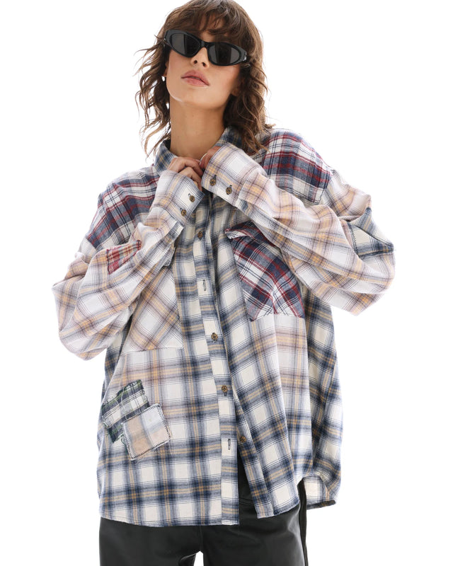 THE TALES - Patched Up Western Shirt