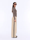 ENA PELLY - Myla Wide Leg Pant - Wheat-Pants-ENA PELLY-6-UPTOWN LOCAL