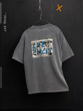 NUDIE JEANS - Koffe T-Shirt Life Tracks III - Antracite-T-Shirts-Nudie Jeans-S-UPTOWN LOCAL