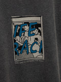 NUDIE JEANS - Koffe T-Shirt Life Tracks III - Antracite-T-Shirts-Nudie Jeans-S-UPTOWN LOCAL
