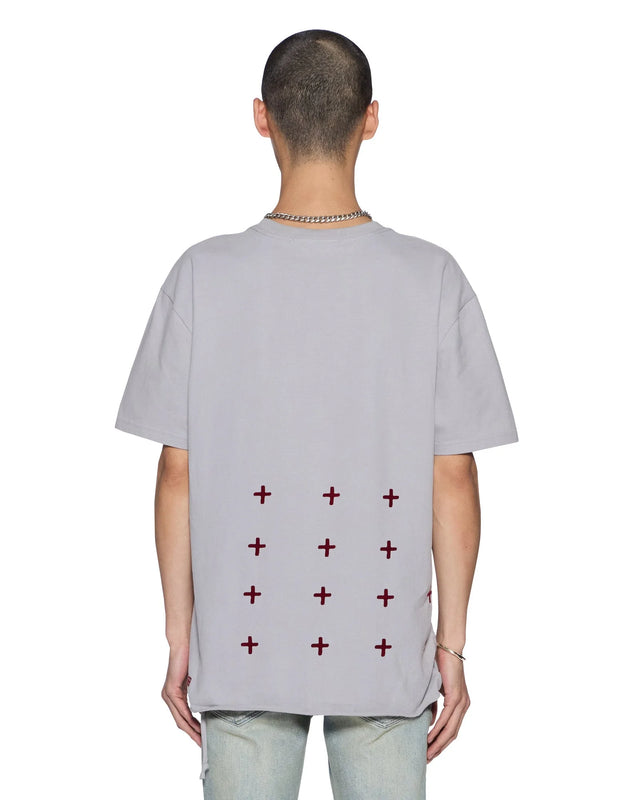 KSUBI - 4x4 Biggie SS Tee - Krete/Burgundy