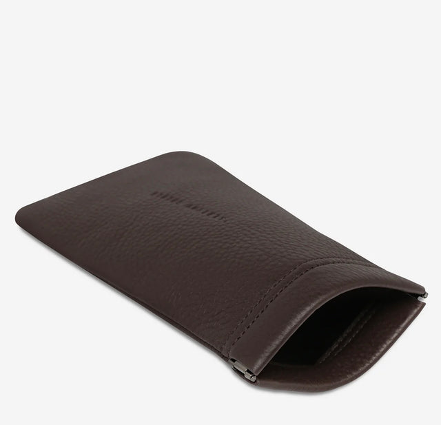 Status Anxiety - Keepsake Sunglasses Case - Cocoa