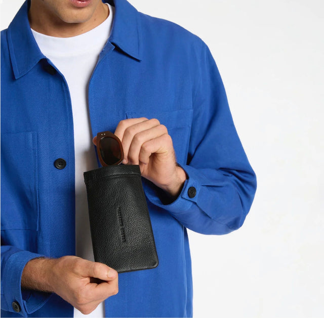 Status Anxiety - Keepsake Sunglasses Case - Black