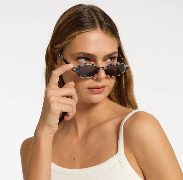 Status Anxiety - Wonder Sunglasses - White Tort