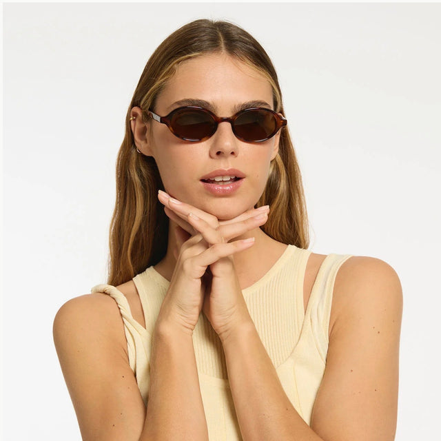 Status Anxiety - Wonder Sunglasses - Brown Tort