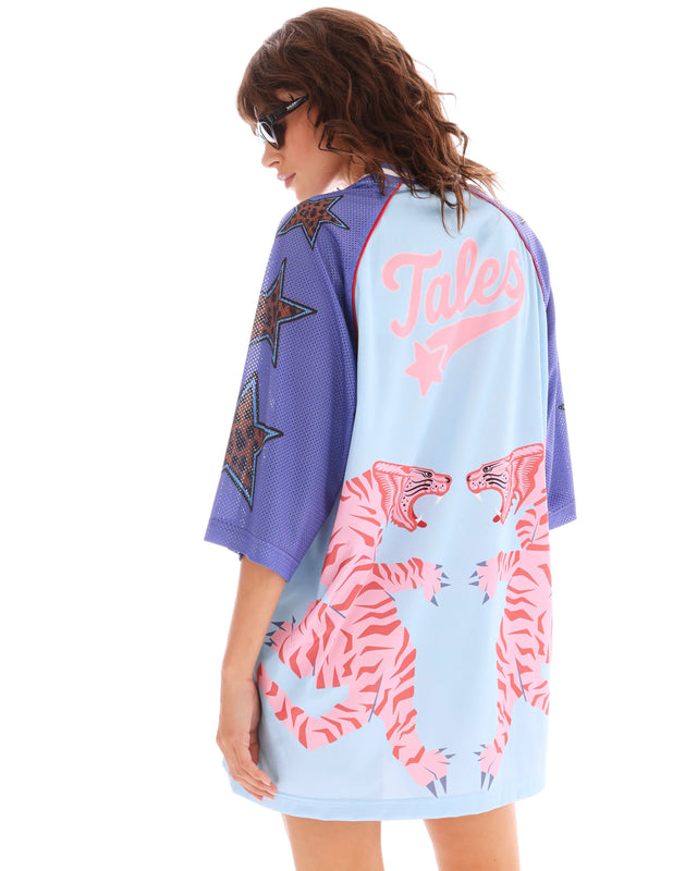 The Tales - Osaka Tiger Football Jersey Dress-T-Shirts dress-The Tales-XS-UPTOWN LOCAL