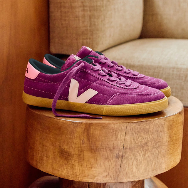 VEJA - Panenka Suede Magenta Petal Malibu Women’s