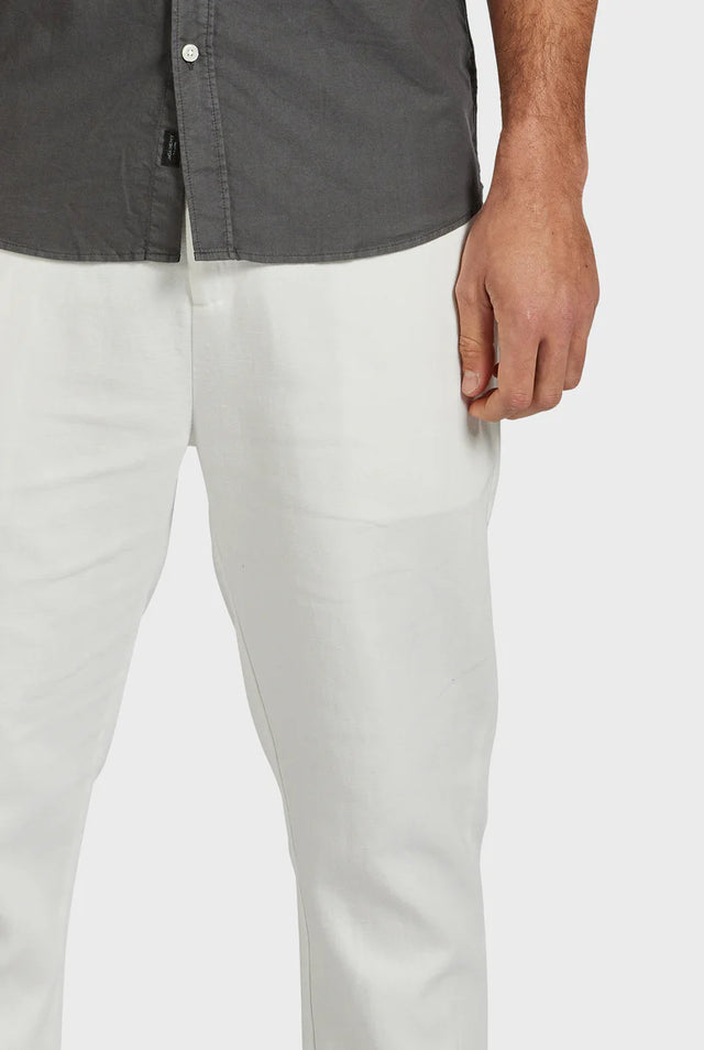 Academy Beach Pant - Off White-Pants-Academy Brand-30-UPTOWN LOCAL
