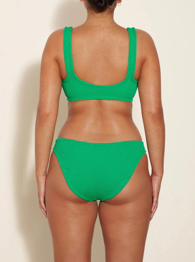 Xandra Bikini Crinkle - Emerald-bikini-Hunza G-UPTOWN LOCAL