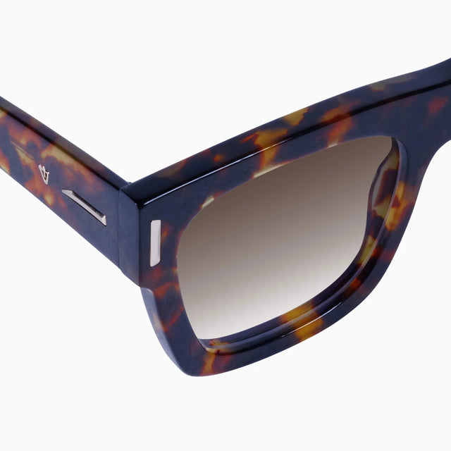 Alta - Sienna Tort w.Matte Gold Metal Trim-Sunglasses-Valley-UV Lens-UPTOWN LOCAL