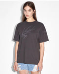 Sprayed Oh G SS Tee - Charcoal-tee-Ksubi-XS-UPTOWN LOCAL