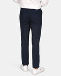 Essential Linen Blend Trousers - Navy-trouser-Brooksfield-30-UPTOWN LOCAL