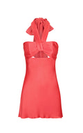 Lydie Ruched Halter Mini Dress - Poppy Red-Dresses-Shona Joy-6-UPTOWN LOCAL