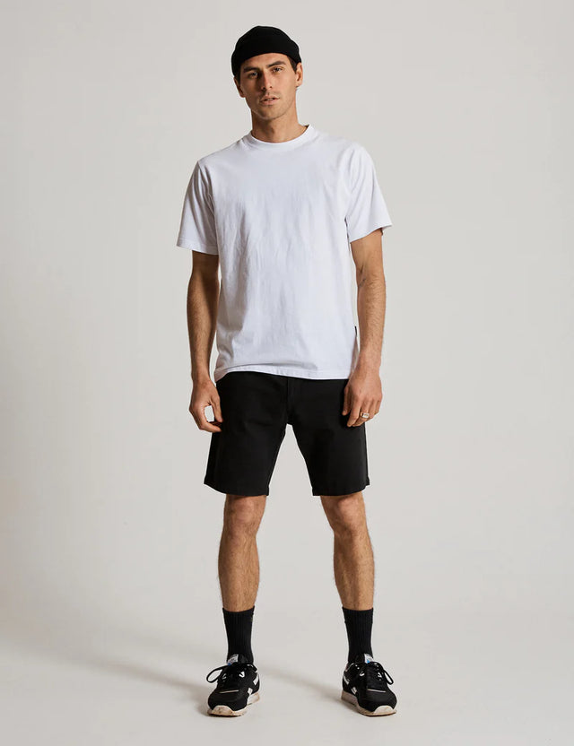 Taylor Chino Short - Black-Mr. Simple-30-UPTOWN LOCAL