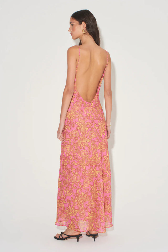 Florencia Dress - Pink Spice-Dresses-Hansen and Gretel-XS-UPTOWN LOCAL
