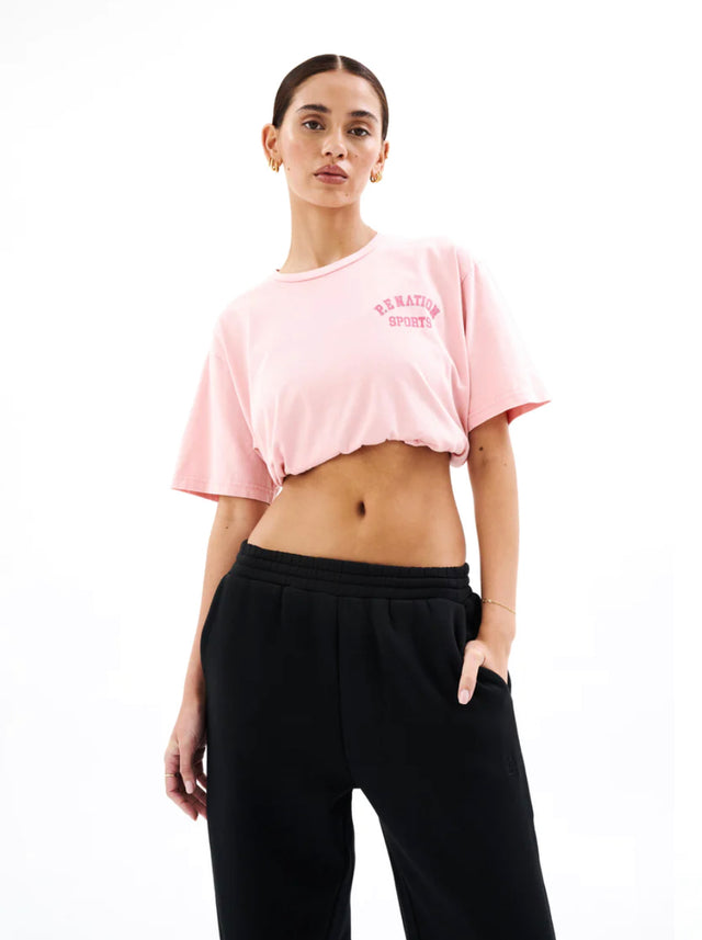Barkley Tee - Flamingo Pink-Activewear-PE Nation-XS-UPTOWN LOCAL