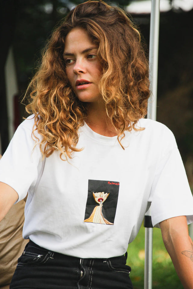 Pulp Fiction - White (Organic Hemp)-T-Shirts-Palmah-S-UPTOWN LOCAL