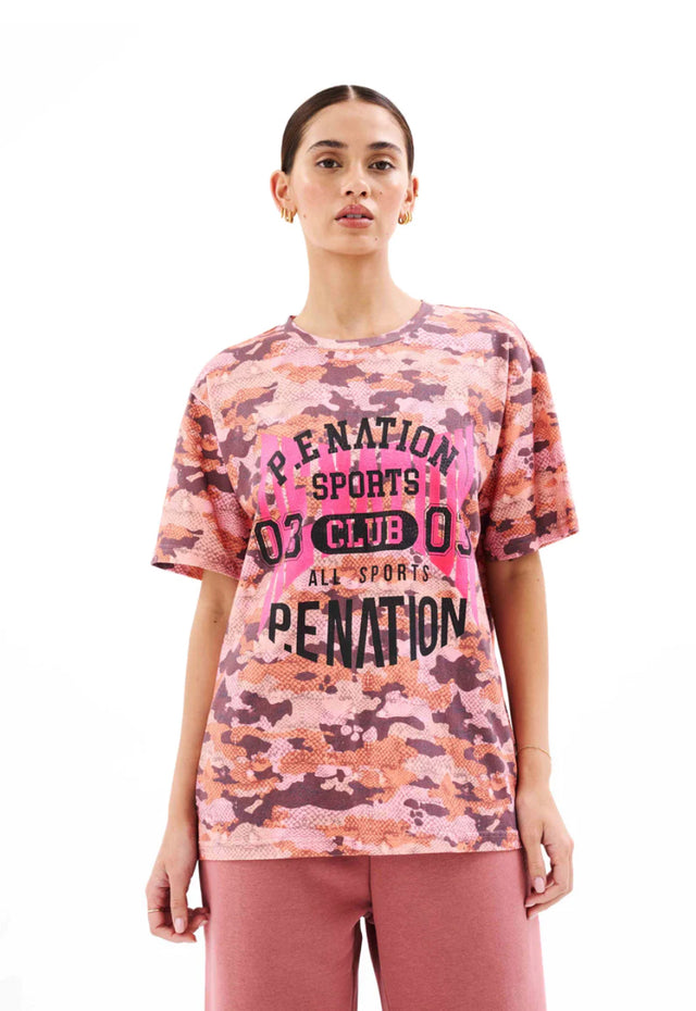 Cereus Tee - Snake Camo-T-Shirts-PE Nation-XS-UPTOWN LOCAL