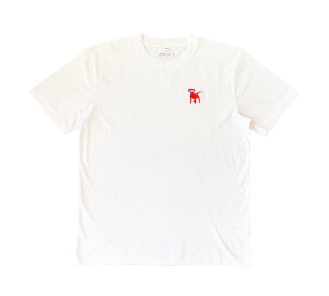 Good Boy Tee - White / Red-T-Shirts-Dead Smyle-S-UPTOWN LOCAL