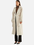 Carrie Trench Coat - Birch-Jackets-ENA PELLY-6-UPTOWN LOCAL