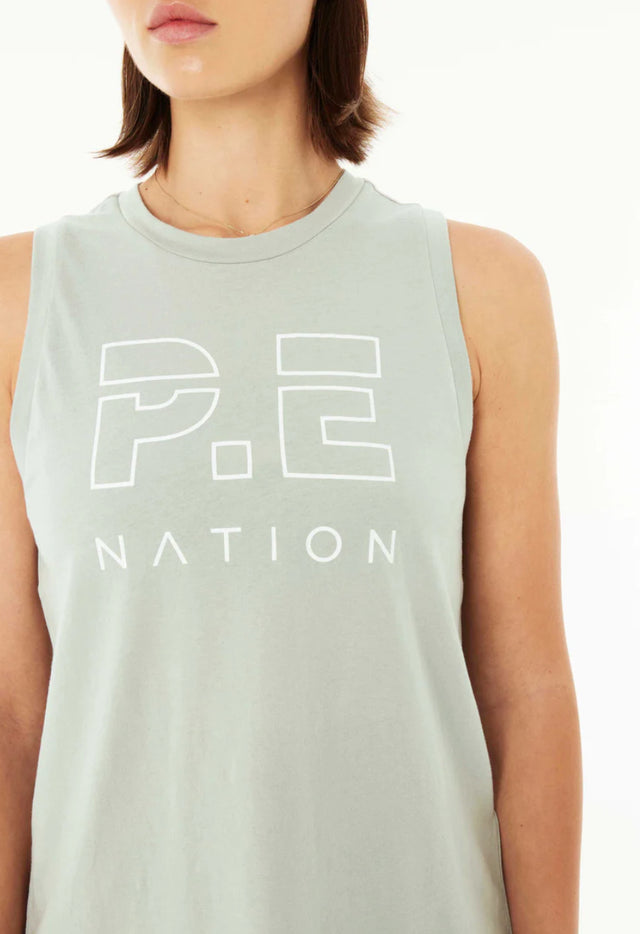 PE NATION - Shuffle Tank - High Rise-Activewear-PE Nation-XS-UPTOWN LOCAL