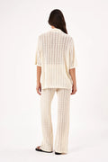 Milan Knit Shirt Buttercream-Knitwear-Rolla's-6 / XS-UPTOWN LOCAL