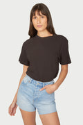 Tomboy Tee Vintage Black-T-Shirts-Rolla's-XS-UPTOWN LOCAL