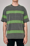 Spirit Stripe Tee Forest-T-Shirts-Rolla's-S-UPTOWN LOCAL