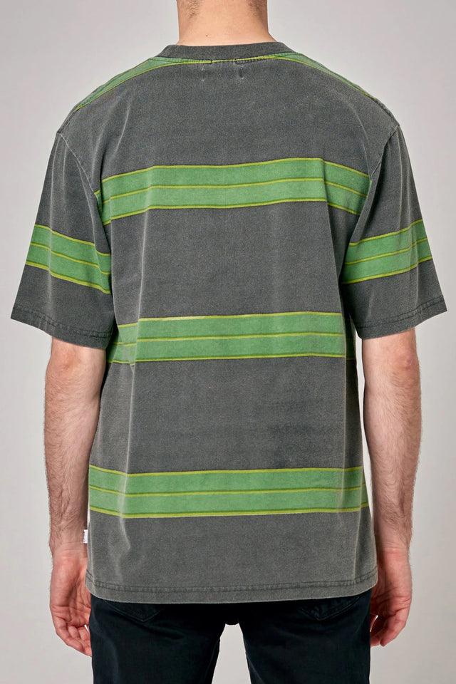 Spirit Stripe Tee Forest-T-Shirts-Rolla's-S-UPTOWN LOCAL