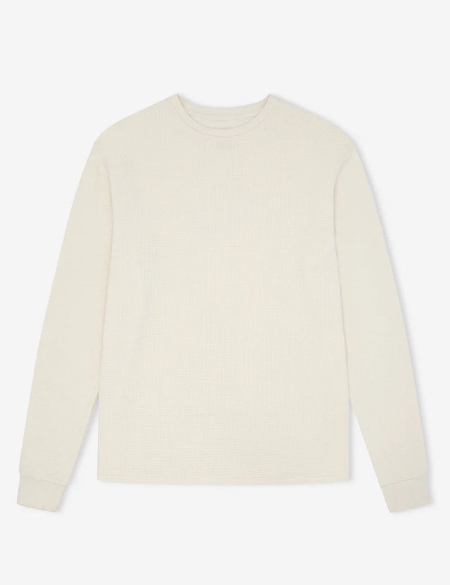 Smith LS Waffle - Vintage White-T-Shirts-Mr. Simple-S-UPTOWN LOCAL
