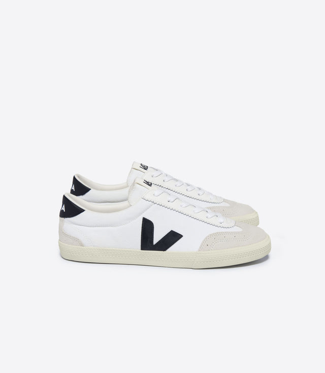 VEJA - Volley Canvas W - White / Black-Shoes-Veja-36-UPTOWN LOCAL