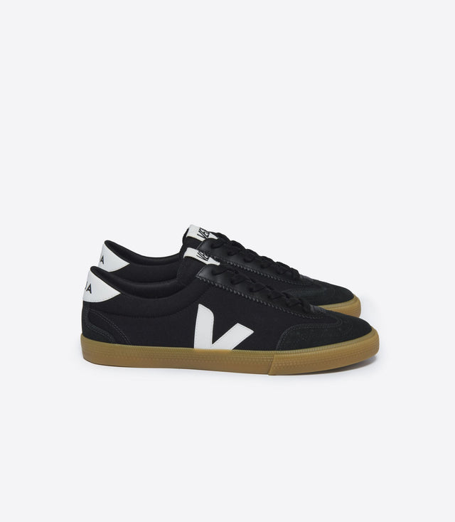 VEJA - Volley Canvas W - Black / White / Natural-Shoes-Veja-36-UPTOWN LOCAL