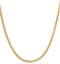 SAINT VALENTINE - Sphinx 3mm Snake Chain Necklace - Gold-Jewellery-Saint Valentine-UPTOWN LOCAL