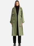 ENA PELLY - Carrie Trench Coat Forest-Coats & Jackets-ENA PELLY-6-UPTOWN LOCAL