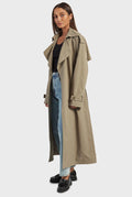 ACADEMY BRAND - Jackie Trench - Nomad Tan-Jackets-Academy Brand Womens-XS/S-UPTOWN LOCAL
