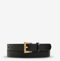 STATUS ANXIETY - Part Of Me - Belt - Black/Gold-Belts-Status Anxiety-S/M-UPTOWN LOCAL