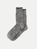 NUDIE JEANS - Rasmusson Multi Yarn Sock - Dark Grey-Socks-Nudie Jeans-UPTOWN LOCAL
