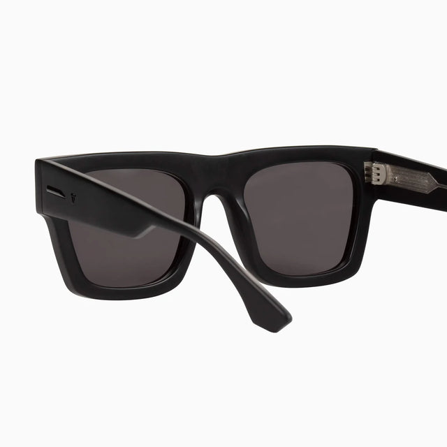 VALLEY - Alta - Matte Black W. Gloss Black Metal Trim / Black Lens-Sunglasses-Valley-UPTOWN LOCAL