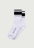 PE NATION - Homage Sock - Optic White-Socks-PE Nation-UPTOWN LOCAL