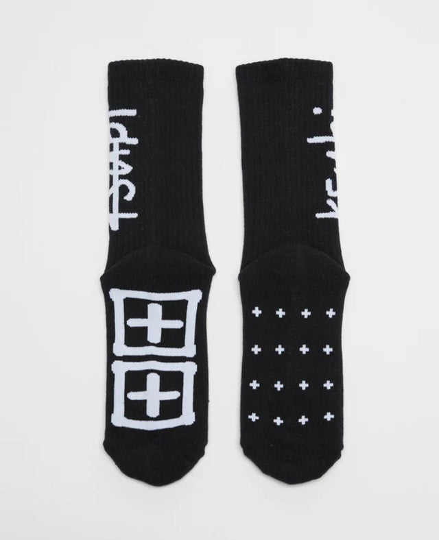 KSUBI - 1999 Ksocks - Black White-Socks-Ksubi-UPTOWN LOCAL