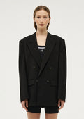 PE NATION - Tribute Blazer - Black-Jackets-PE Nation-XS-UPTOWN LOCAL