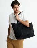 MR SIMPLE - Jasper Large Tote - Black-Bags-Mr. Simple-UPTOWN LOCAL