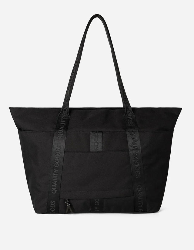 MR SIMPLE - Jasper Large Tote - Black-Bags-Mr. Simple-UPTOWN LOCAL