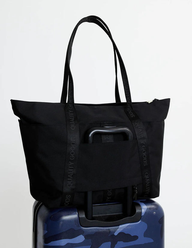 MR SIMPLE - Jasper Large Tote - Black-Bags-Mr. Simple-UPTOWN LOCAL