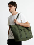 MR SIMPLE - Jasper Large Tote - Army-Bags-Mr. Simple-UPTOWN LOCAL