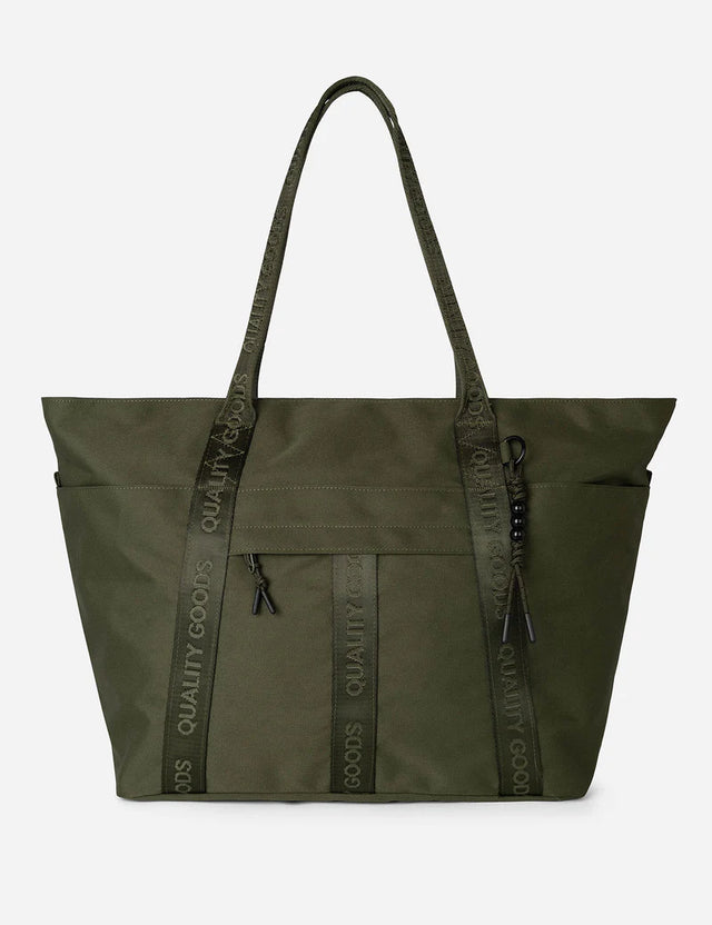 MR SIMPLE - Jasper Large Tote - Army-Bags-Mr. Simple-UPTOWN LOCAL