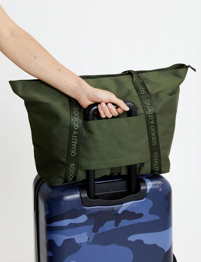 MR SIMPLE - Jasper Large Tote - Army-Bags-Mr. Simple-UPTOWN LOCAL