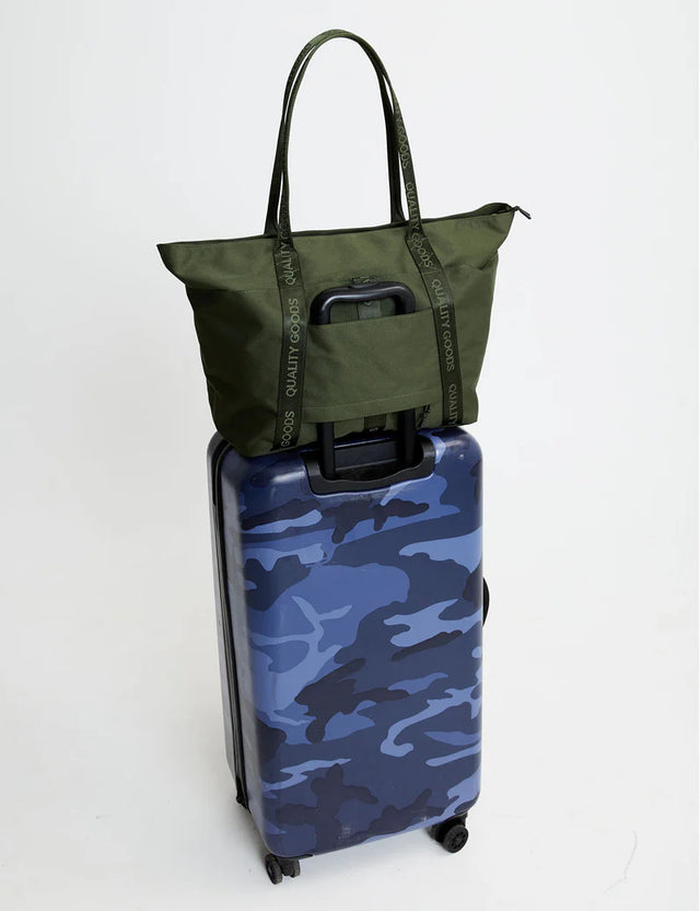 MR SIMPLE - Jasper Large Tote - Army-Bags-Mr. Simple-UPTOWN LOCAL