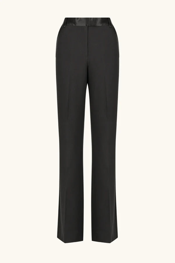 SHONA JOY - Adri Tuxedo Side Panel Pant - Black-Pants-Shona Joy-6-UPTOWN LOCAL