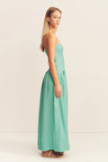 SHONA JOY - Alec Strapless Panelled Maxi Dress - Pool-Dresses-Shona Joy-6-UPTOWN LOCAL